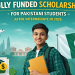 Full funded scholarships for Pakistani students after Intermediate